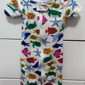 Hanna Andersson 6-12 ocean friends shorty